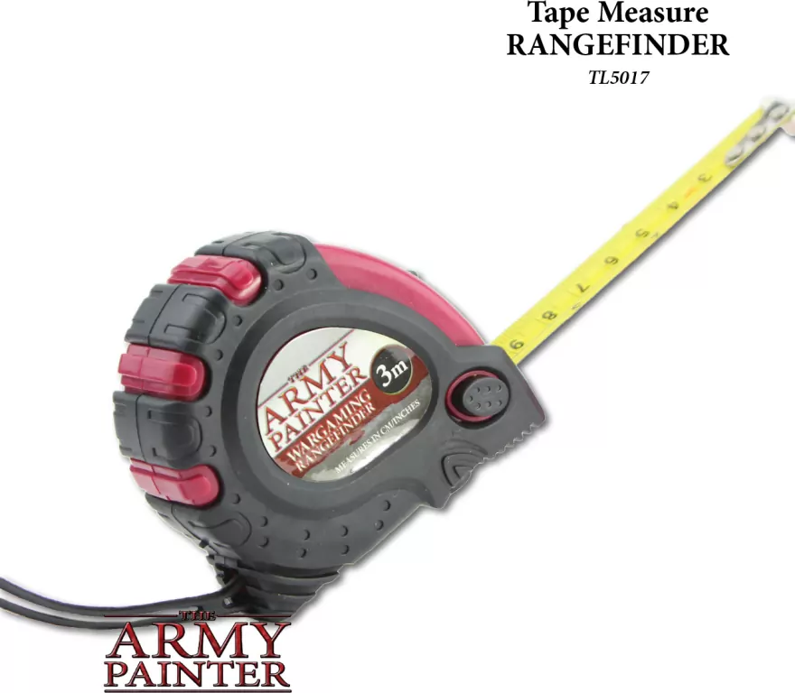 The Army Painter: Rangefinder Tape Measure - Miarka Calowa i Centymetrowa - tantis.pl