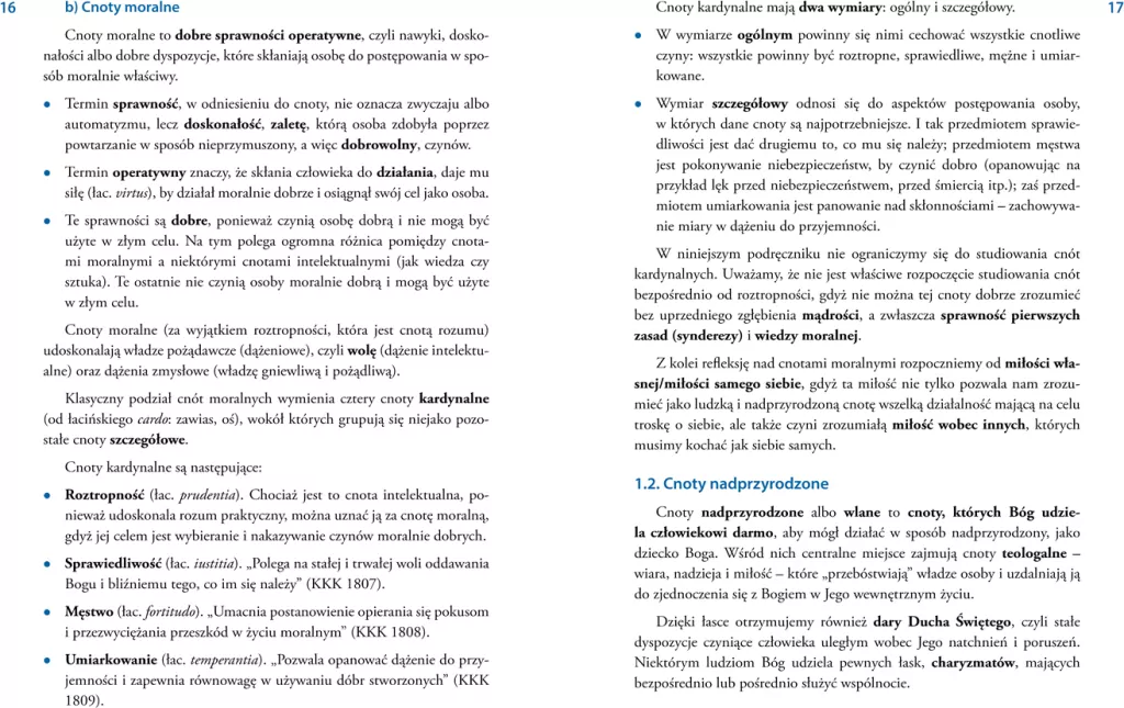 Moralność. Cnoty w życiu człowieka - tantis.pl