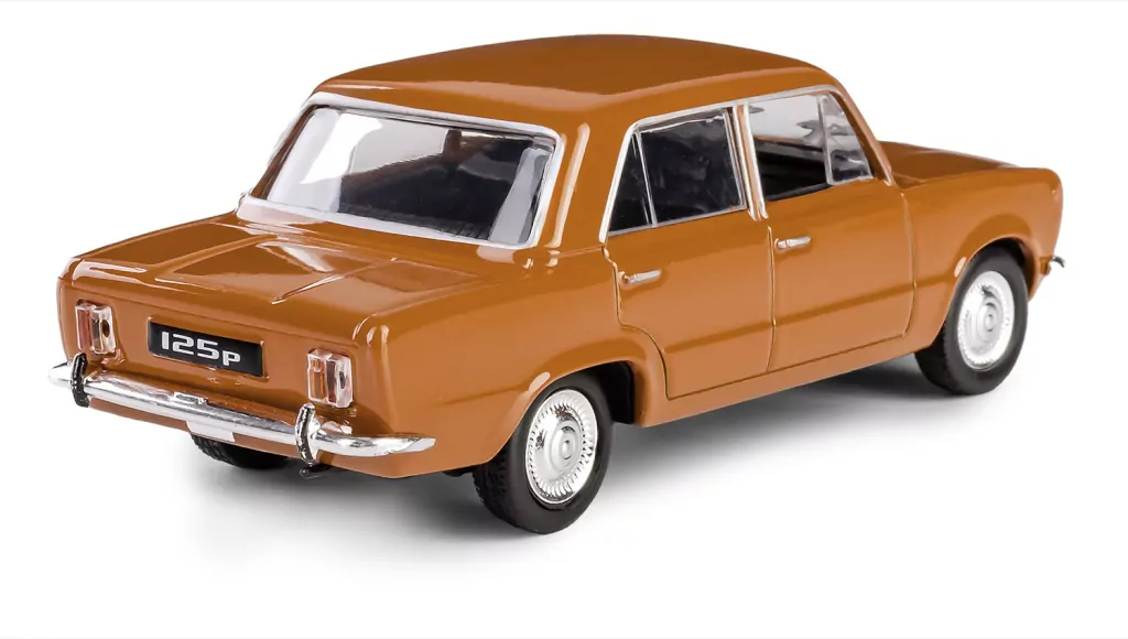 Kolekcja PRL Fiat 125p, brązowy - tantis.pl