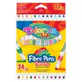 Flamastry Colorino kids dwukolorowe 12 sztuk 24 kolorów - tantis.pl