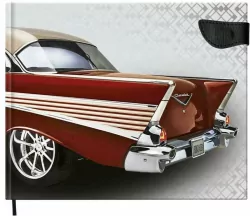 Notatnik ozdobny: On the Road Chevrolet Bel Air