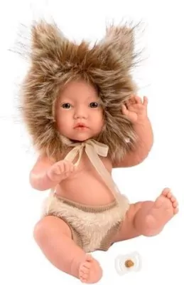 Lalka winylowa Mini Baby Lew 30cm
