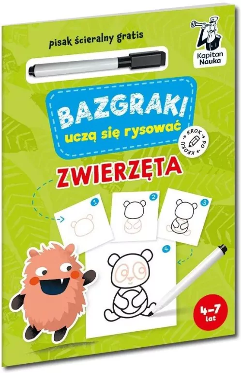 Kapitan Nauka. Bazgraki uczą się rysować - tantis.pl