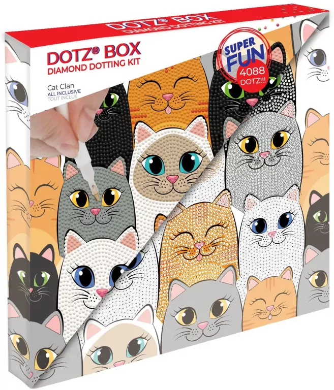 Mozaika Diamentowa. Cat Clan - tantis.pl