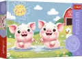 Puzzle 30 Wesołe życie na wsi TREFL - tantis.pl