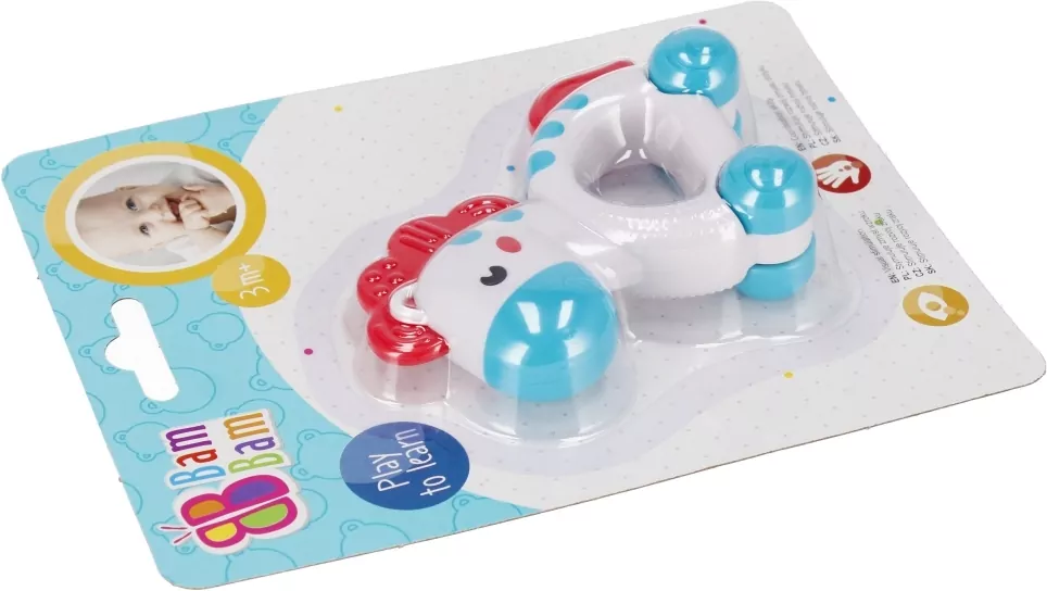 Bam Bam. Grzechotka zebra - tantis.pl