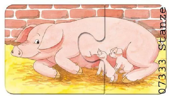 Puzzle 9x2 On the Farm - tantis.pl