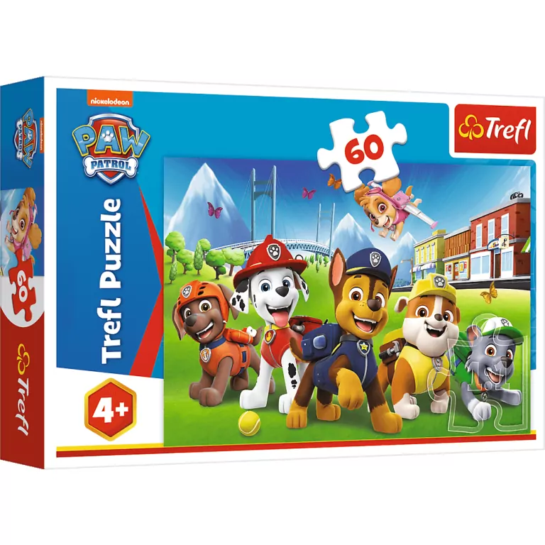 Puzzle 60 Psi Patrol na polanie - tantis.pl