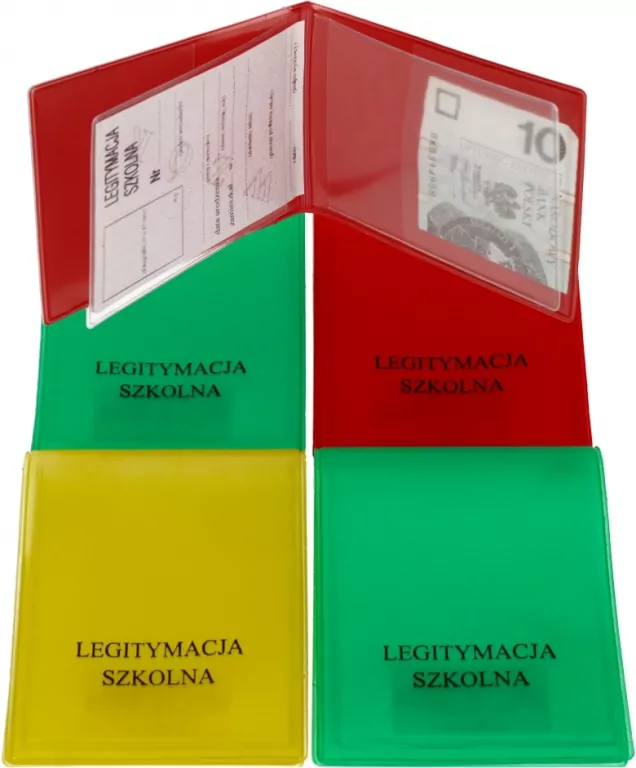 Plastik. Okładka na legitymację szkolną żelowa, 161795 - tantis.pl