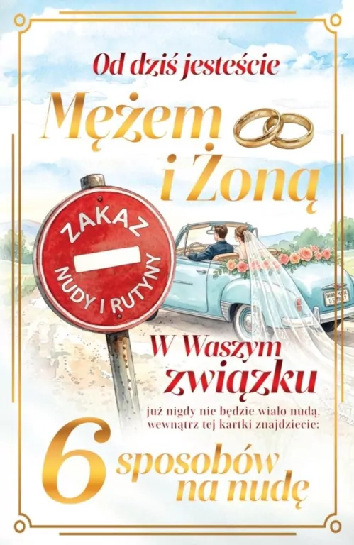 Karnet Ślub z kostką - grą erotyczną - tantis.pl