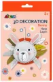Dekoracje 3D - królik - tantis.pl