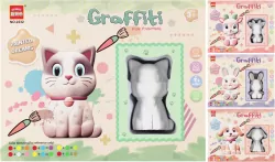 Zestaw kreatywny do malowania: Zwierzęta 21x17x6, mix