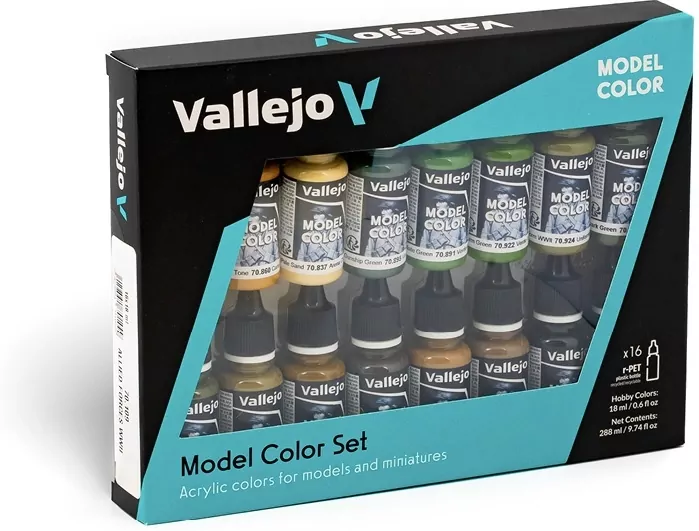 Vallejo: 70.109 - Model Color Set - Allied Forces WWII (16 x 18 ml) - tantis.pl