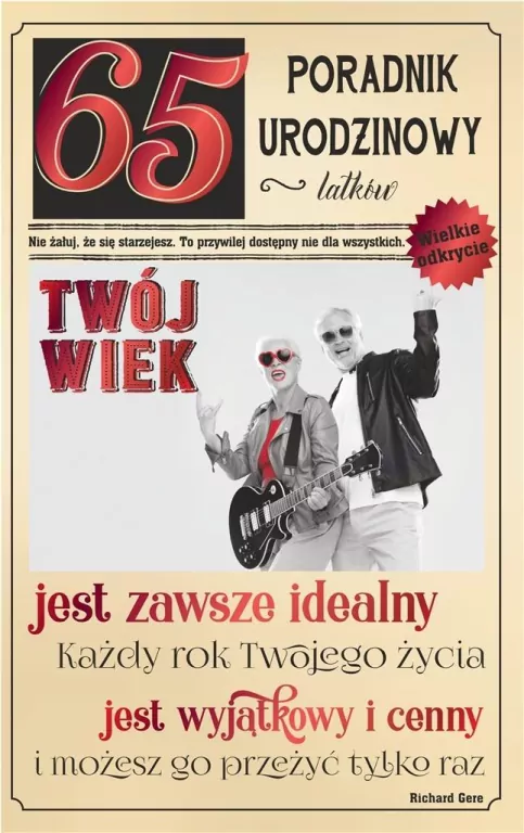 Kartka okolicznościowa: Urodziny 65 - tantis.pl