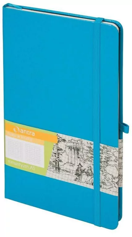 Notes A5 Kratka Romantyzm Jasno Niebieski ANTRA - tantis.pl