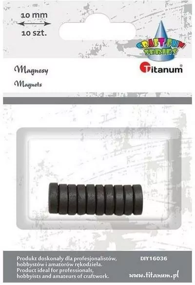 Magnes 1cm 10szt.DIY16036 - tantis.pl