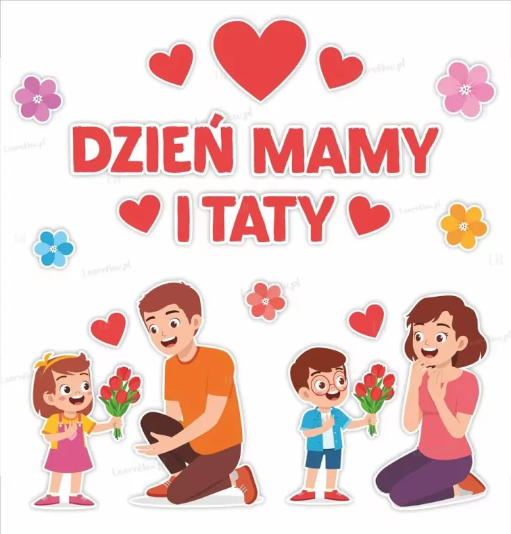Dzień Mamy i Taty kwiaty dekoracje - tantis.pl