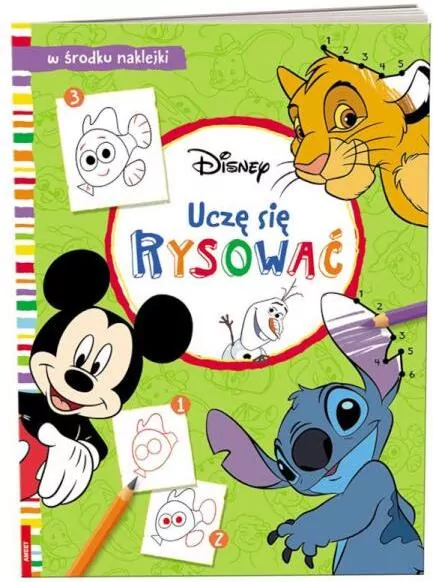 Uczę się rysować. Disney - tantis.pl