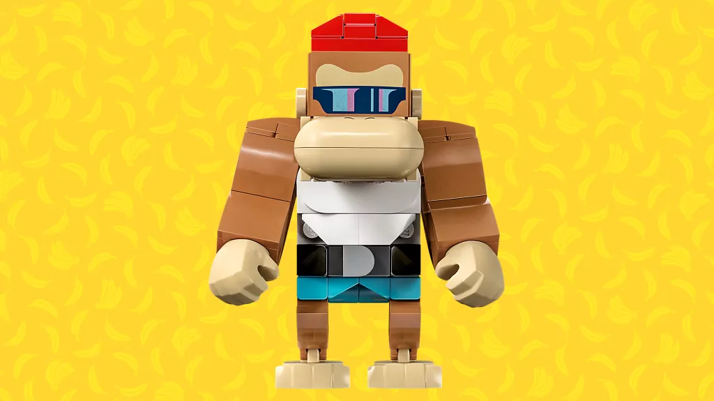 LEGO® Super Mario. Przejażdżka wagonikiem Diddy Konga — zestaw rozszerzający. 71425 - tantis.pl