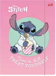 Teczka z gumką A4 Stitch - tantis.pl