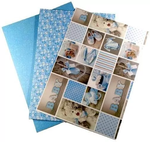 Karton 300g baby 24x34cm 3 ark MIX - tantis.pl