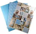 Karton 300g baby 24x34cm 3 ark MIX - tantis.pl