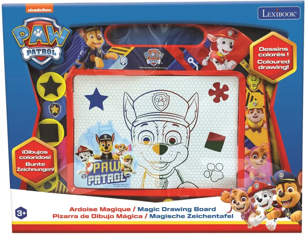 Tablica magnetyczna z akcesoriami. Psi Patrol - tantis.pl