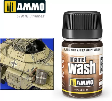 Ammo: Enamel Wash - Afrika Korps Wash