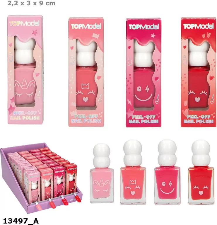 Lakier do paznokci wodny Top Model BEAUTY&ME 1szt.mix 13497A - tantis.pl