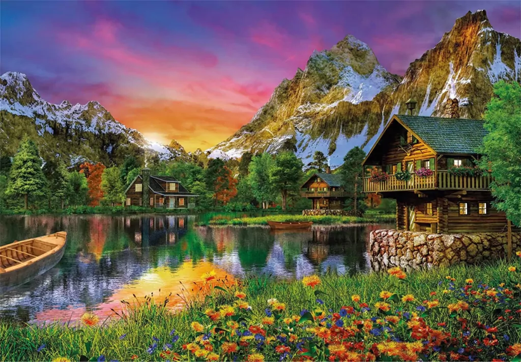 Puzzle 6000. Alpine Lake - tantis.pl