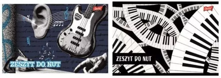 Zeszyt do nut A4/16K pięciolinia (20szt) - tantis.pl