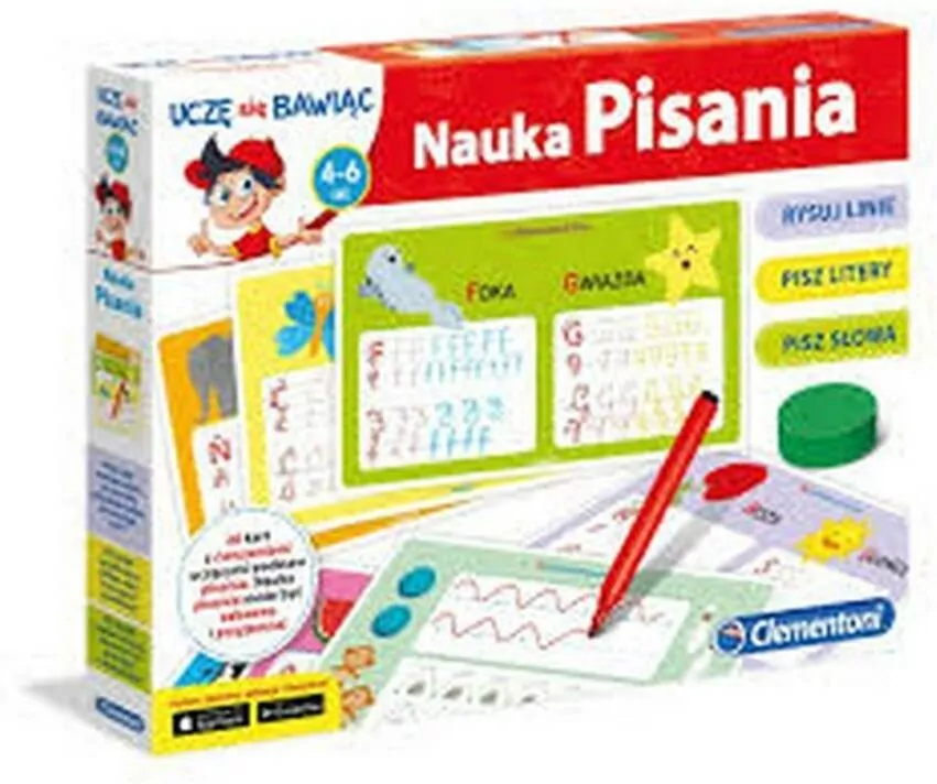 Zabawy z pismem. Uczę się bawiąc - tantis.pl