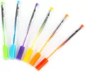 Długopisy żelowe fluo 6 kolorów KIDEA - tantis.pl