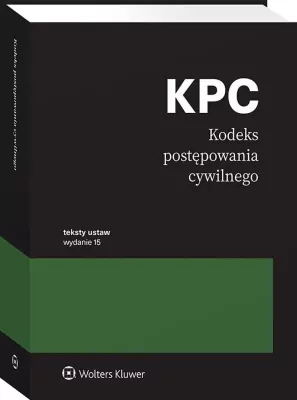 Kodeks postępowania cywilnego. Przepisy w.15