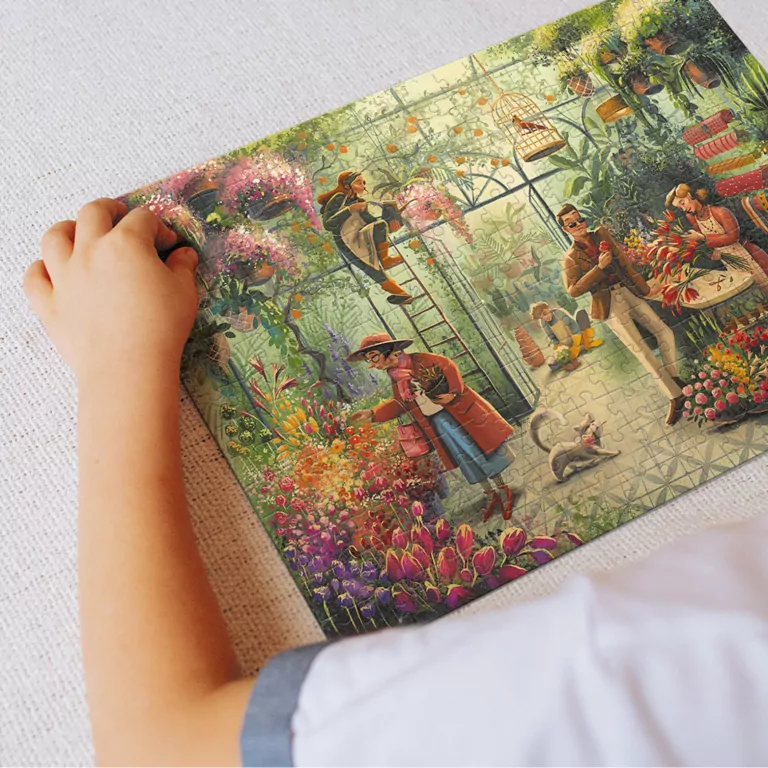 Puzzle 300. Kwiaciarnia - tantis.pl