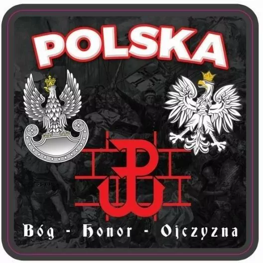 Podkładki pod kubek. Patriotyczne - tantis.pl
