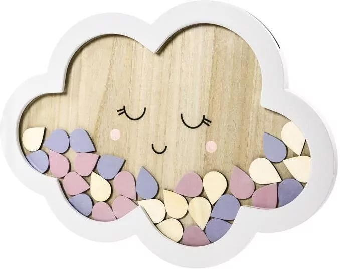 Drewniana księga gości Chmurka 30,5x43cm - tantis.pl