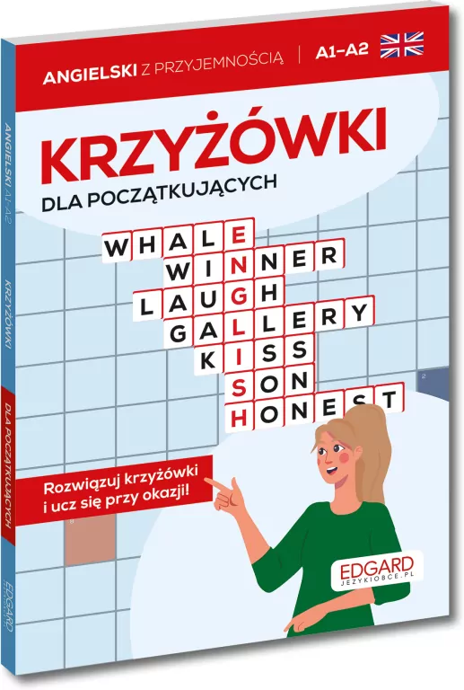 Angielski. Krzyżówki dla początkujących A1-A2 - tantis.pl
