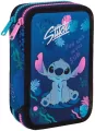 Piórnik 2-komorowy z wyposażeniem Disney Core Jumper 2 Stitch - tantis.pl
