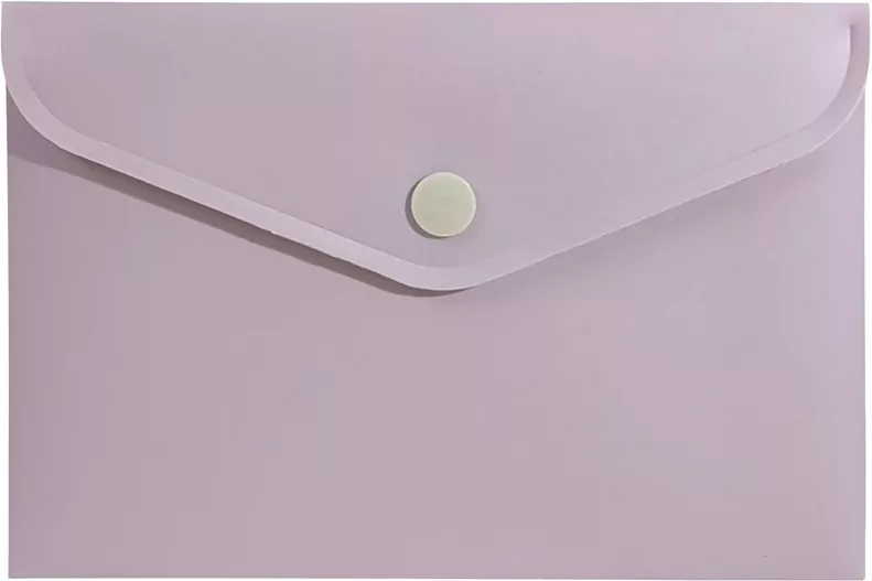 Teczka koperta A6 PP róż morandi - tantis.pl