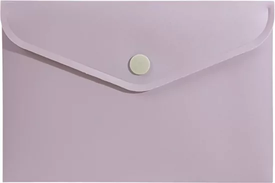 Teczka koperta A6 PP róż morandi