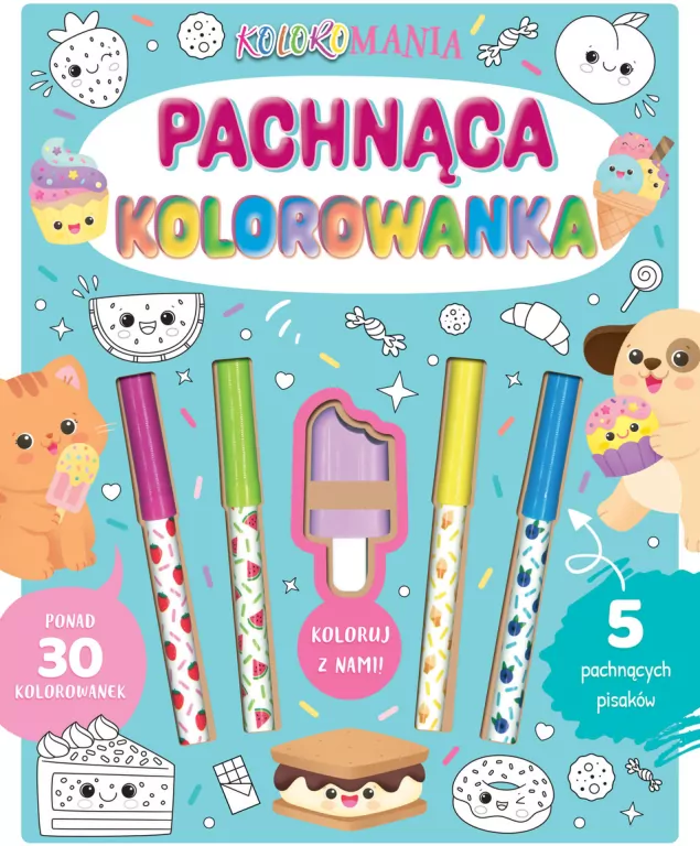 Koloromania. Pachnąca kolorowanka - tantis.pl