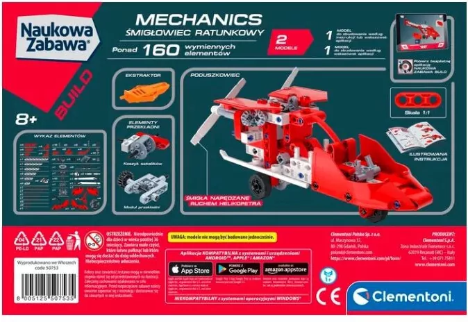 Laboratorium mechaniki. Śmigłowiec ratunkowy - tantis.pl