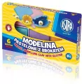Modelina pastelowa z brokatem. 6 kolorów. - tantis.pl