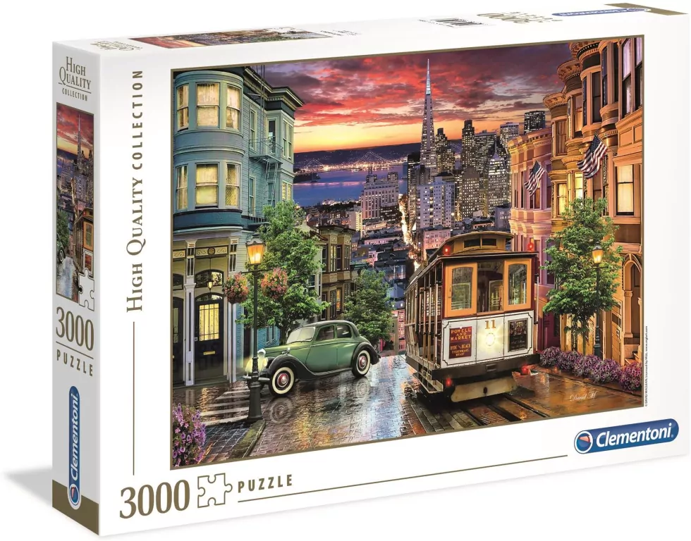 Puzzle 3000. High Quality Collection. San Francisco - tantis.pl