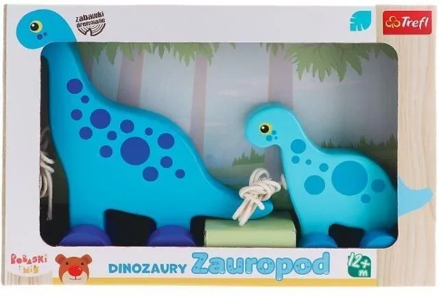 Zauropod. Zabawka drewniana - tantis.pl