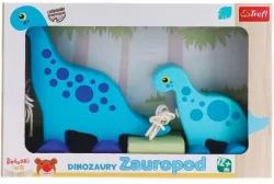 Zauropod. Zabawka drewniana