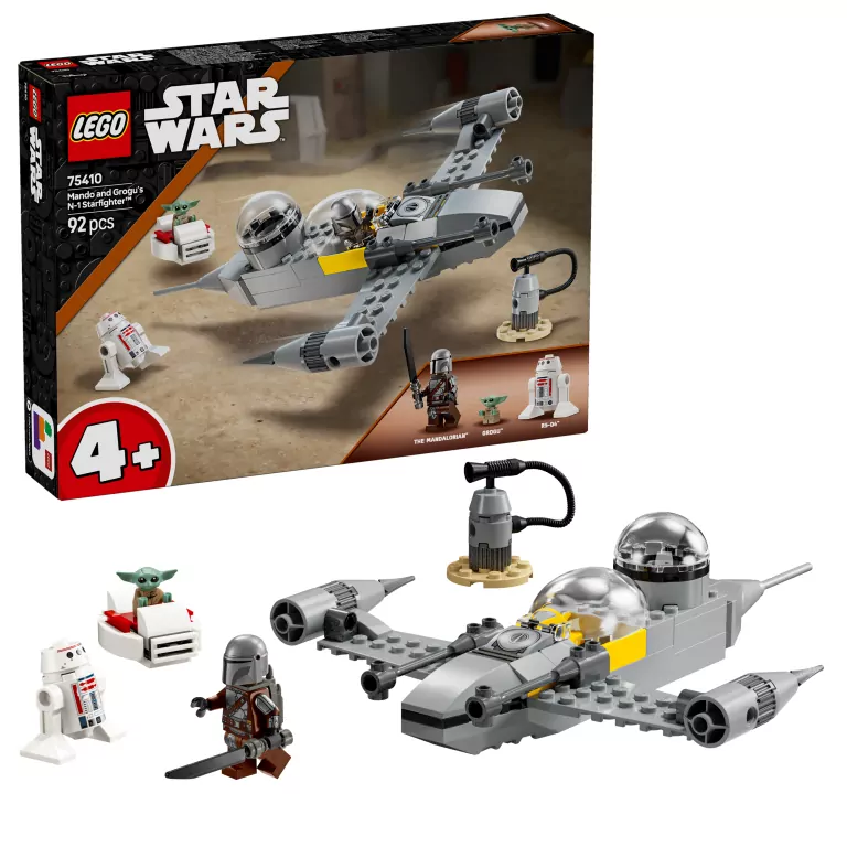 LEGO® Star Wrs. Myśliwiec N-1 Mando i Grogu 75410 - tantis.pl