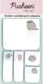Zestaw 5 notesów ozdobnych. Pusheen - tantis.pl