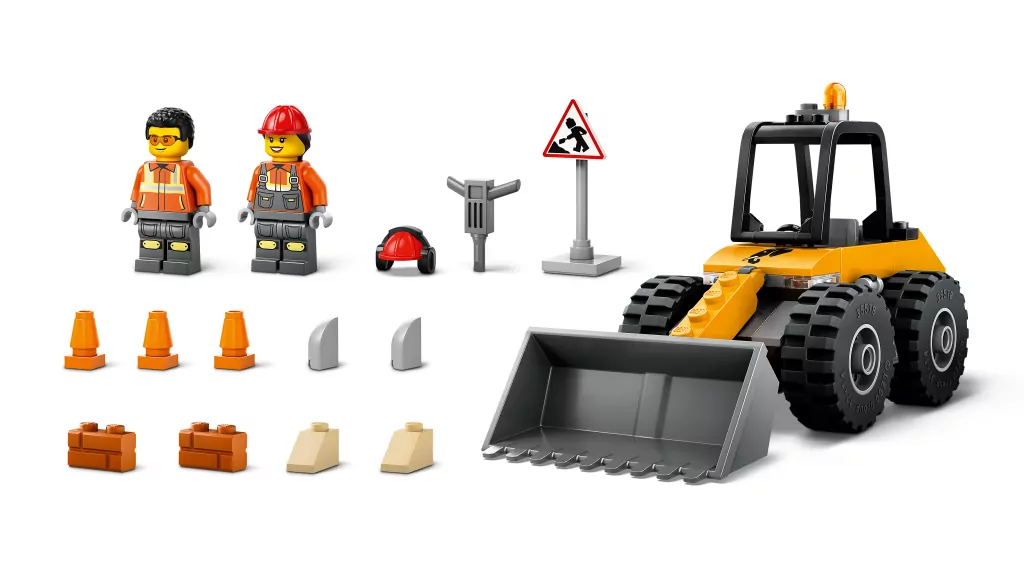 LEGO® City. Żółta ładowarka kołowa 60450 - tantis.pl